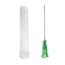 Hypodermic Needles Green 100 Box 21G